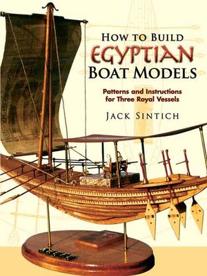 cover image of How to Build Egyptian Boat Models